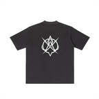 เสื้อยืดสตรีทแวร์ทรงโอเวอร์ไซส์ "Undaunted"