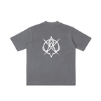 เสื้อยืดสตรีทแวร์ทรงโอเวอร์ไซส์ "Undaunted"