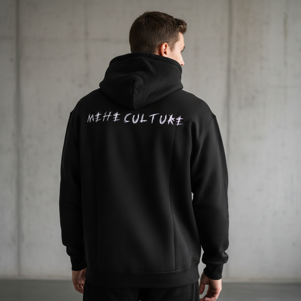 Classic MEHE Oversized Fleece Hoodie