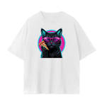 Retro Pizza Cat T Shirt