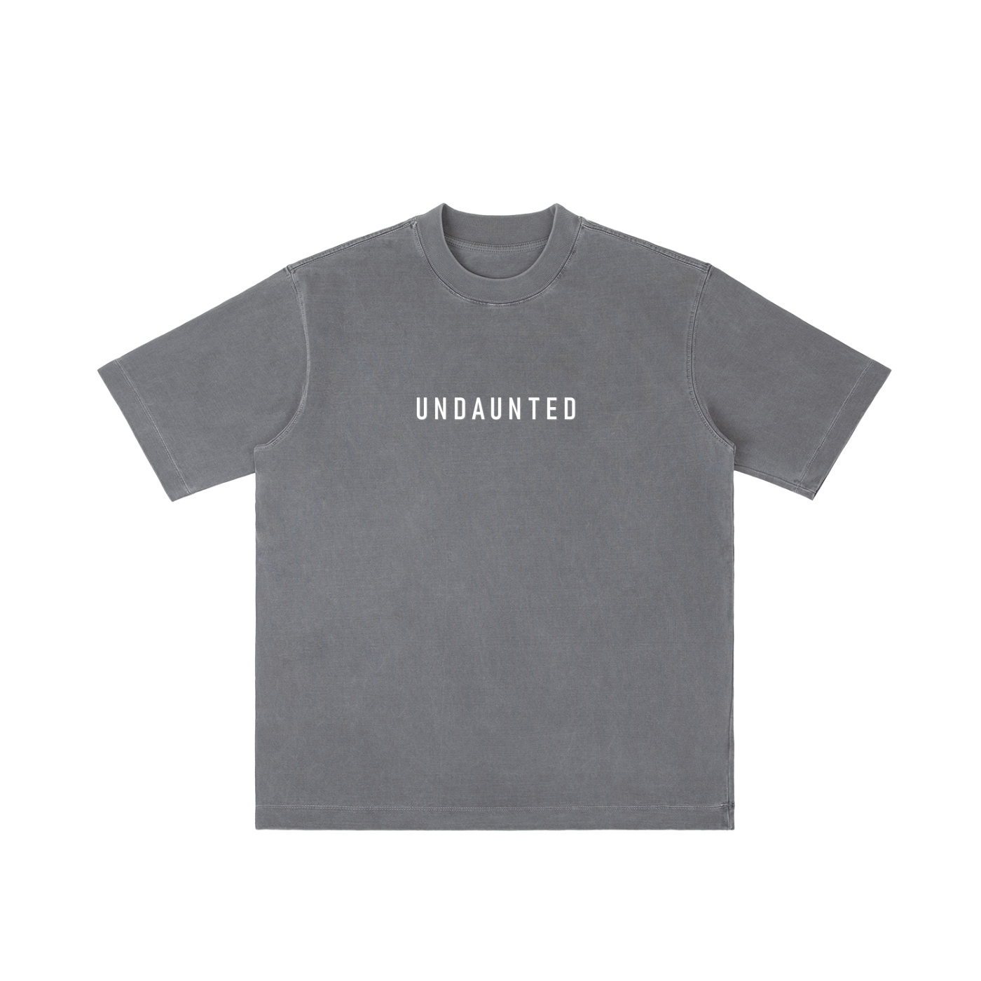 เสื้อยืดสตรีทแวร์ทรงโอเวอร์ไซส์ "Undaunted"