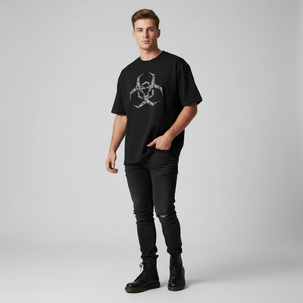 Atomic Hardstyle Text T Shirt