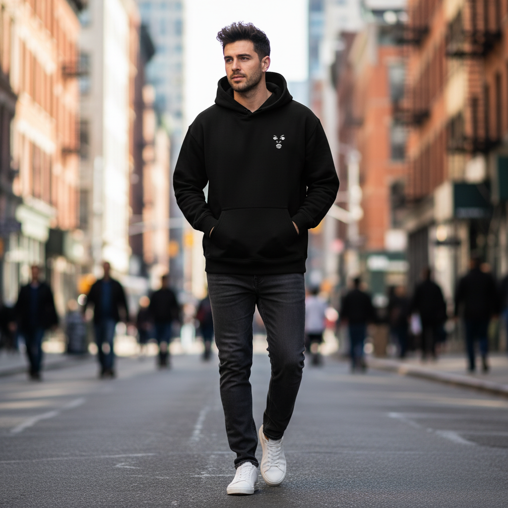 Classic MEHE Oversized Fleece Hoodie